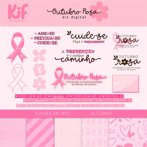 Kit Digital KifC OutubroRosa 24
