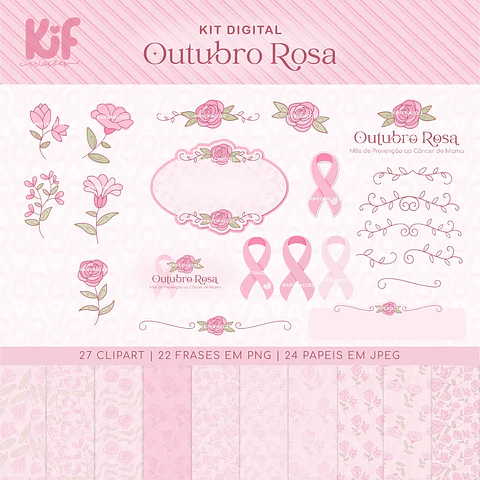 Kit Digital KifC Outubro Rosa 23