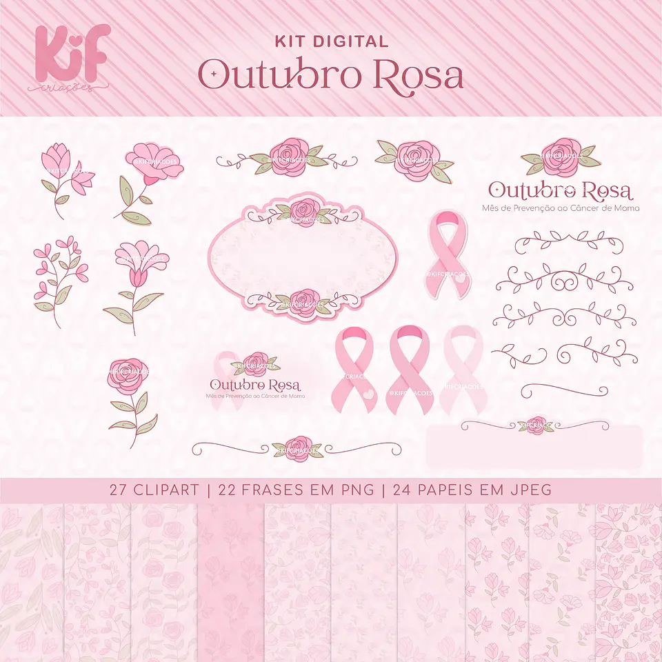 Kit Digital KifC Outubro Rosa 23 1