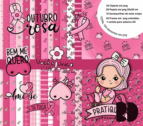 Kit Digital Outubro Rosa 1