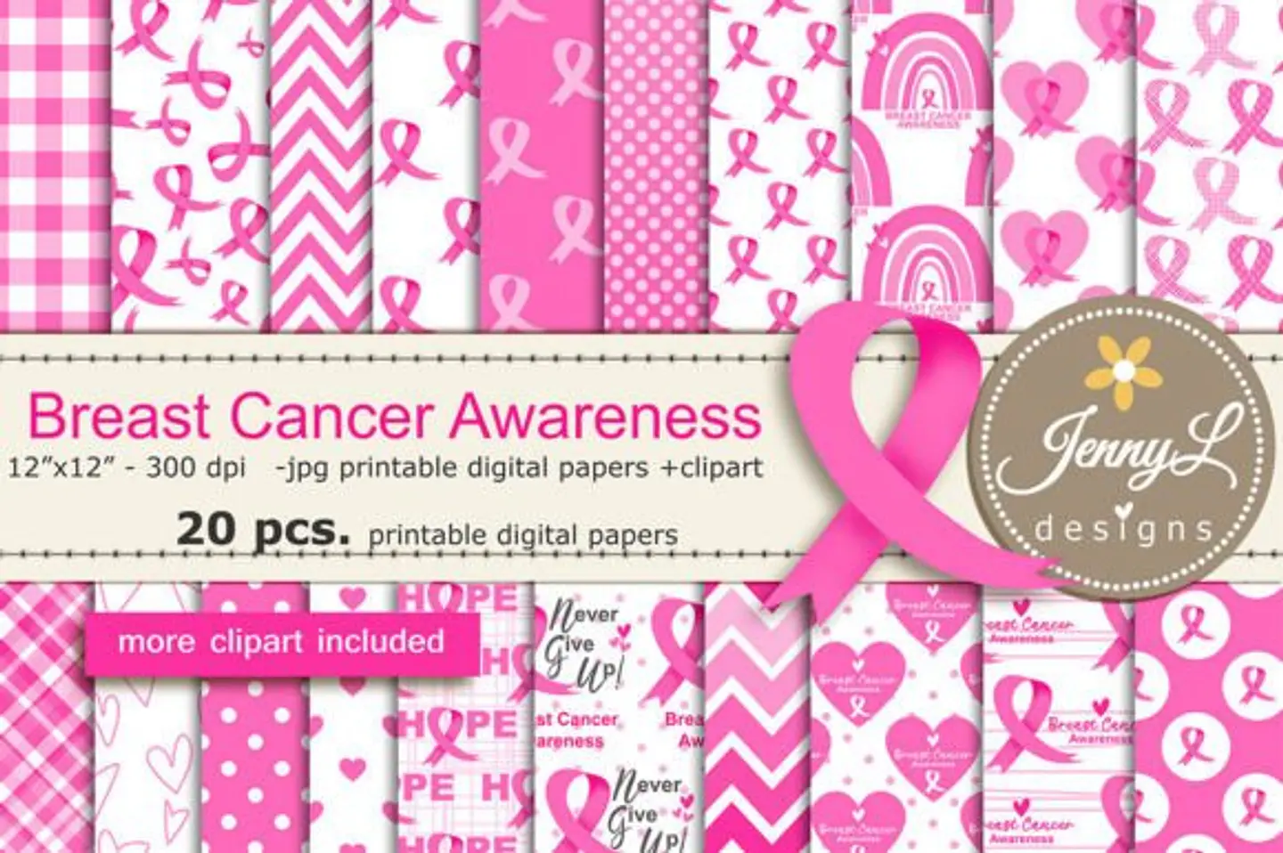 Kit Digital Breast Cancer Awareness 1 1