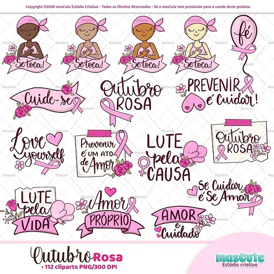 Kit Digital Outubro Rosa 3 1