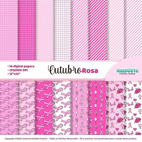 Kit Digital Outubro Rosa 2