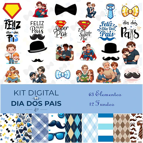Kit Digital Dia dos Pais 1
