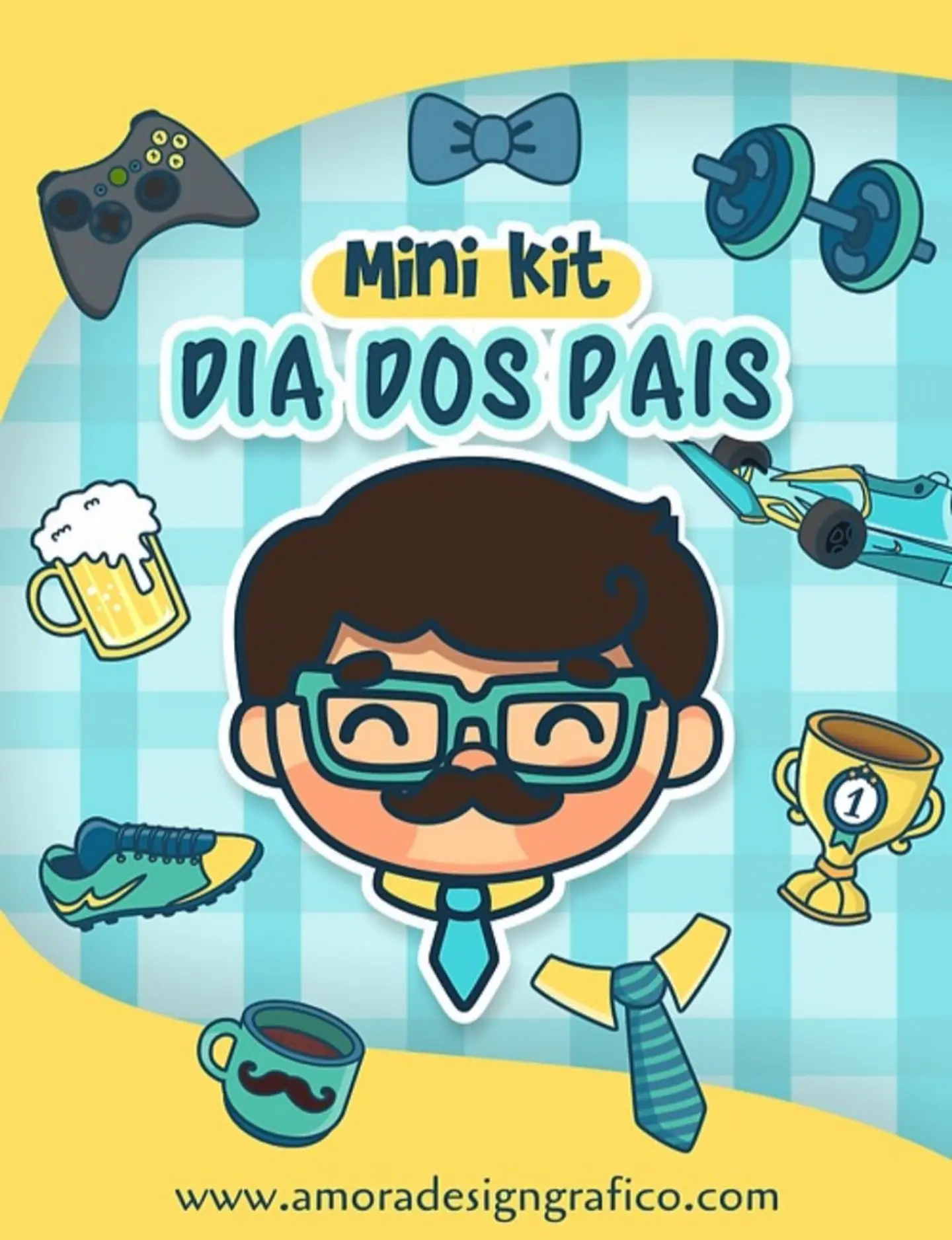 Kit Digital Mini Kit Dia dos Pais 1 1