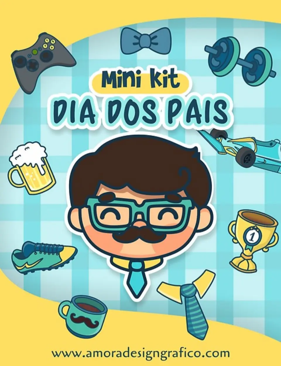 Kit Digital Mini Kit Dia dos Pais 1 1