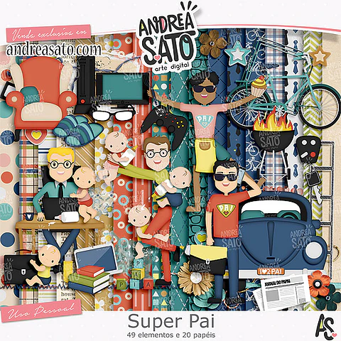 Kit Digital Super Pai Andreia Sato 6