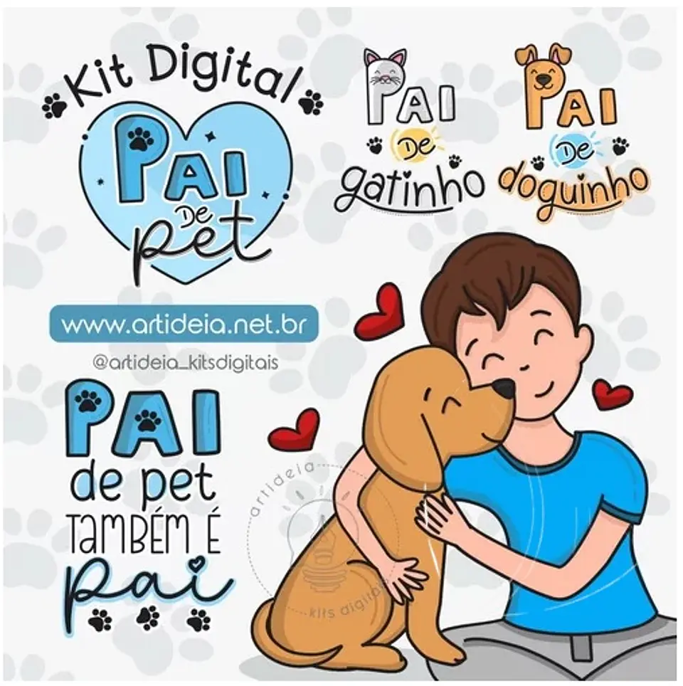Kit Digital Pai de Pet 2 1