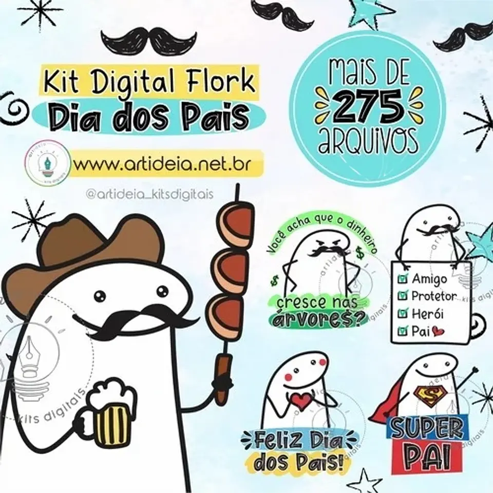 Kit Digital Flork Dia dos Pais 1 1
