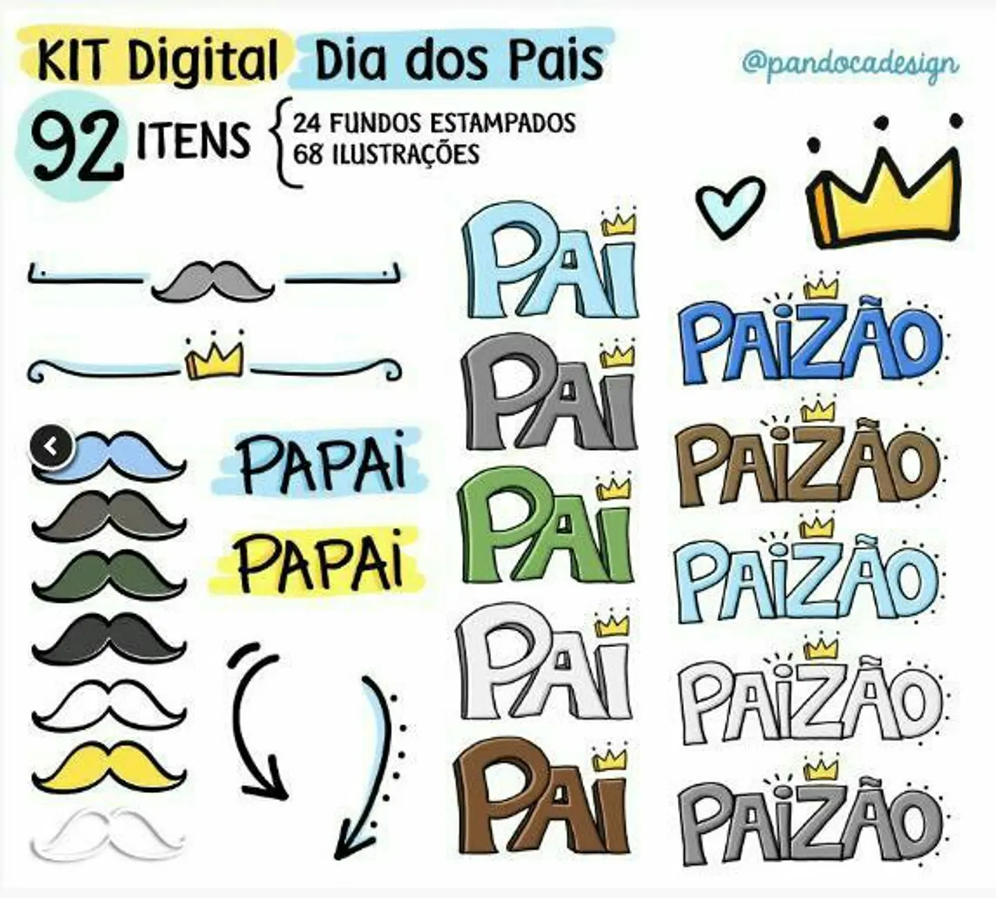 Kit Digital Dia dos Pais 5 1