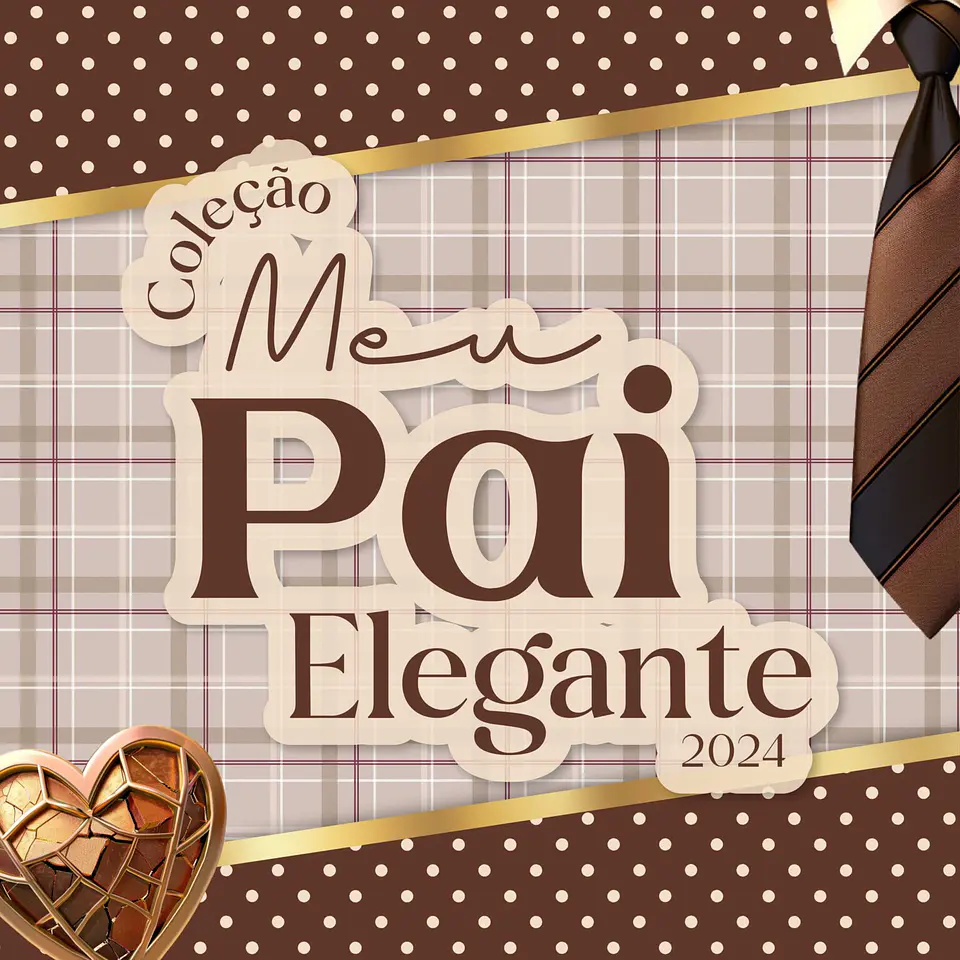 Kit Digital Pai Elegante Dia dos Pais 3 1