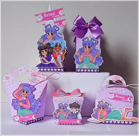 Arquivo de Corte Kit Festa O Diário de Uma Princesa Desastrada
