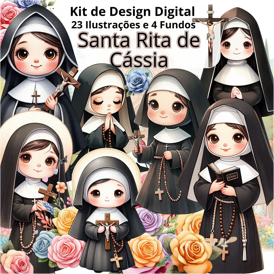 Kit Digital Santa Rita de Cássia 38 1