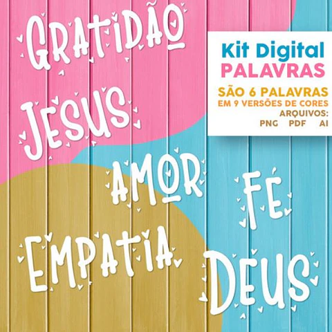 Kit Digital Palavras 38