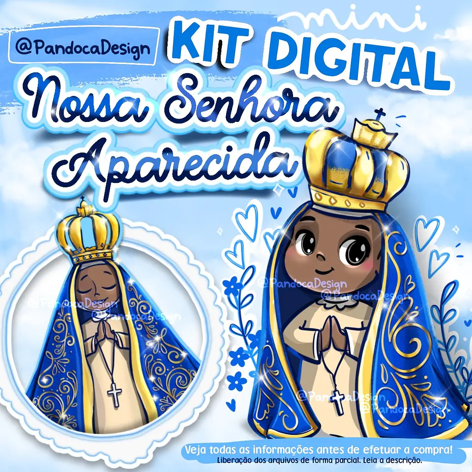 Kit Digital Mini Nossa Senhora Aparecida 30 1