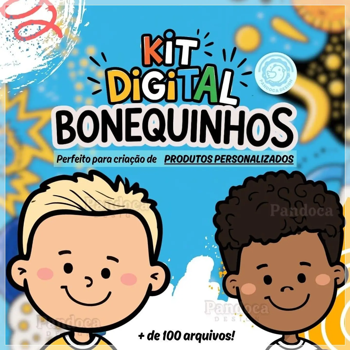 Kit Digital Bonequinhos 11 1