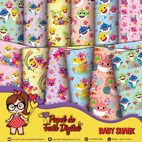 Kit Digital Baby Shark 2