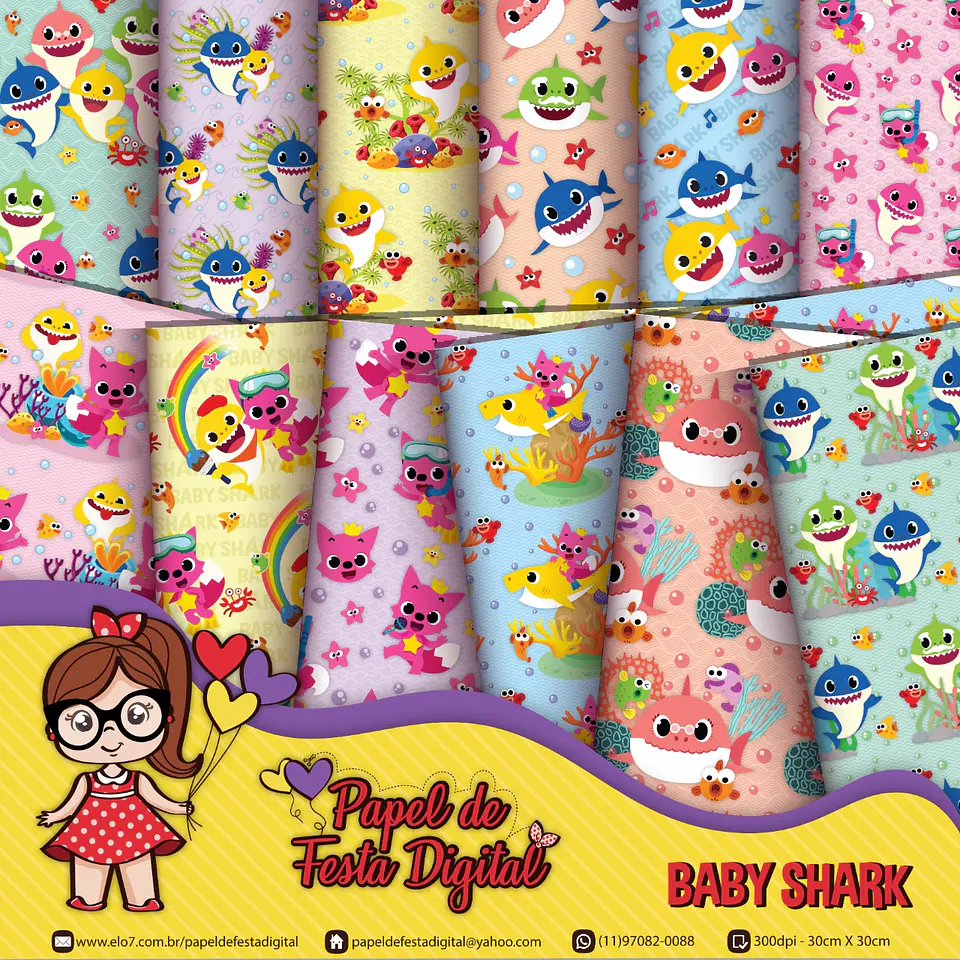 Kit Digital Baby Shark 2 1