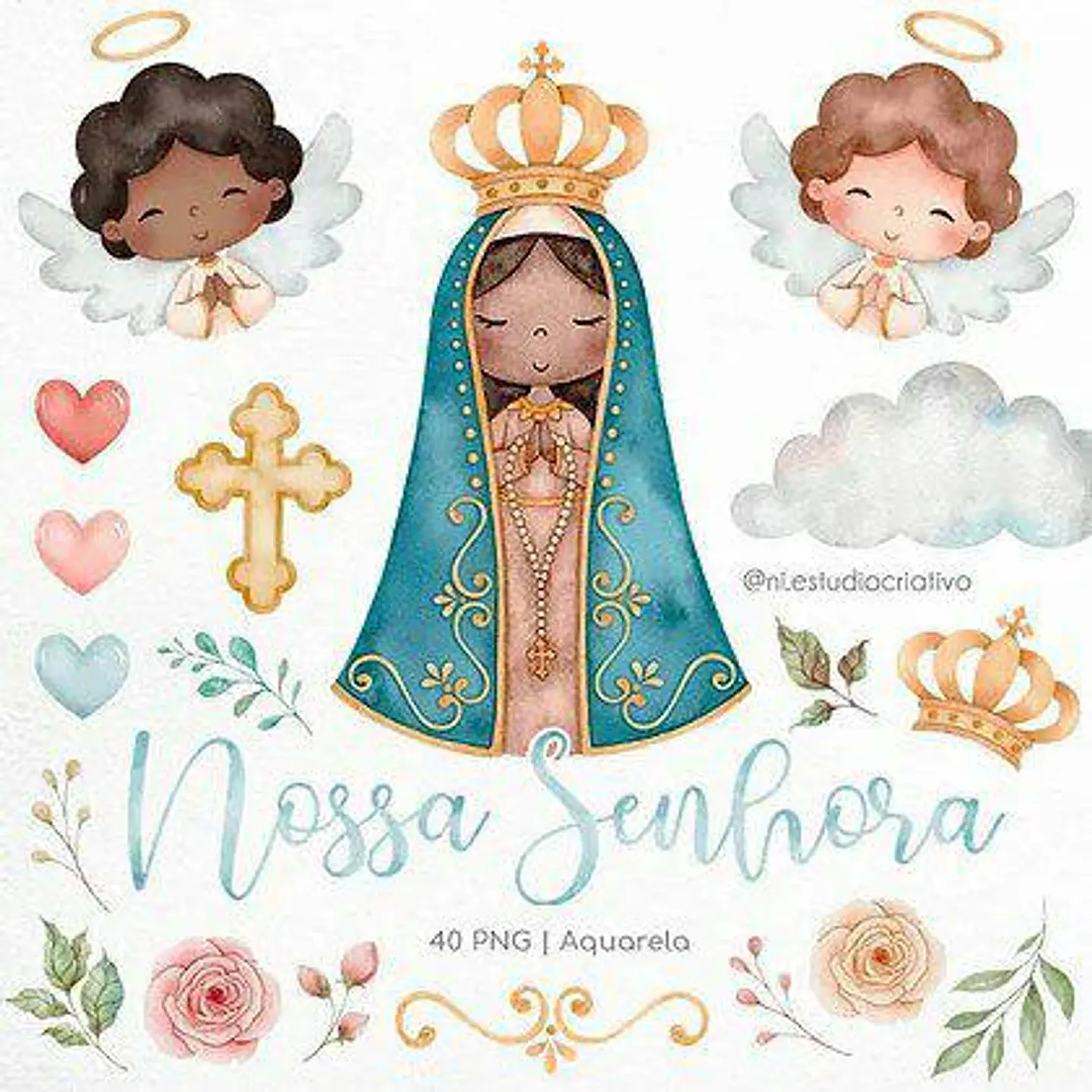 Kit Digital Nossa Senhora Aparecida 123 1