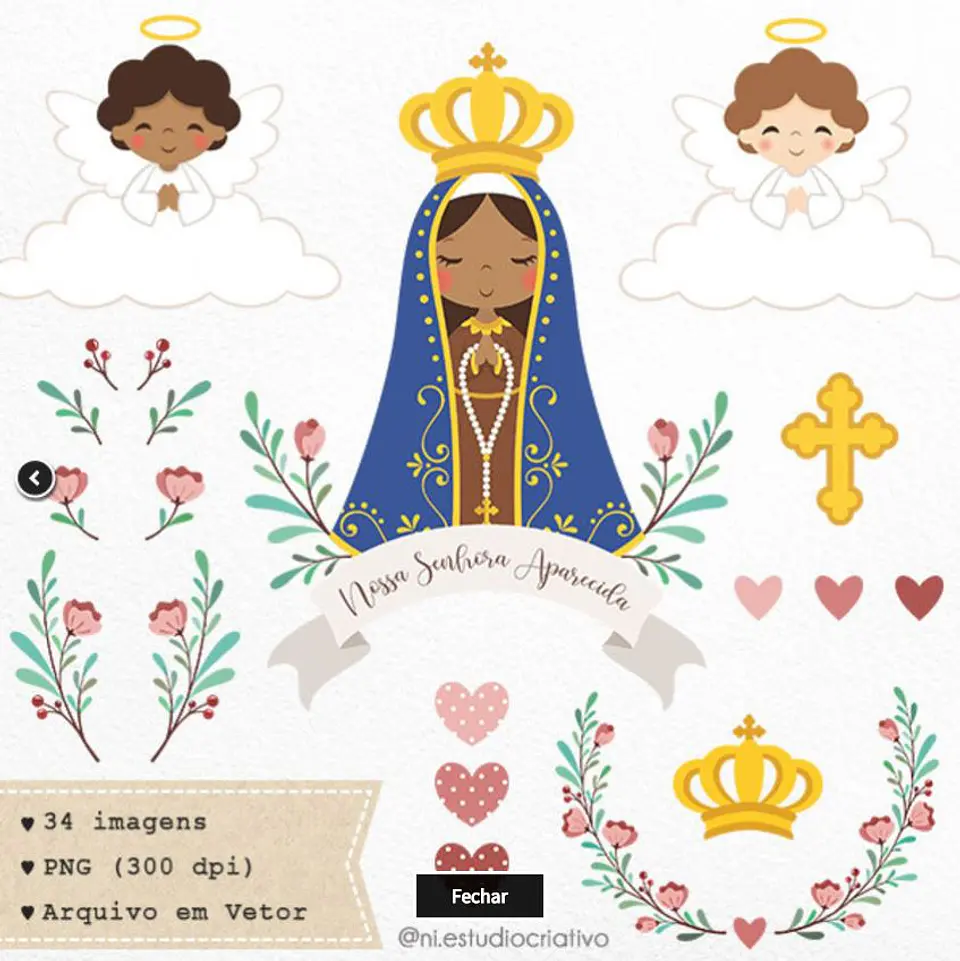 Kit Digital Nossa Senhora Aparecida 122 1