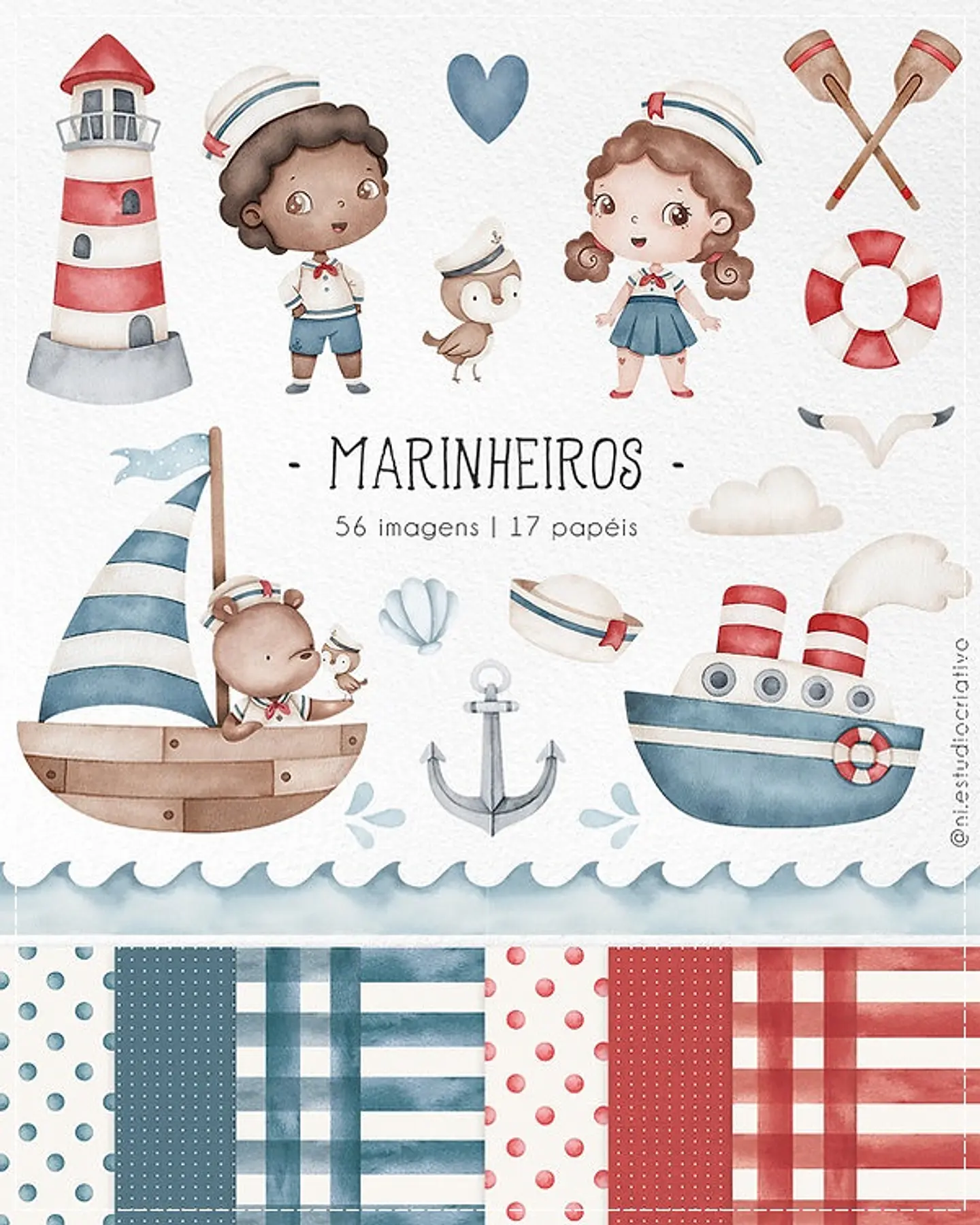 Kit Digital Marinheiros Ni e 106 1