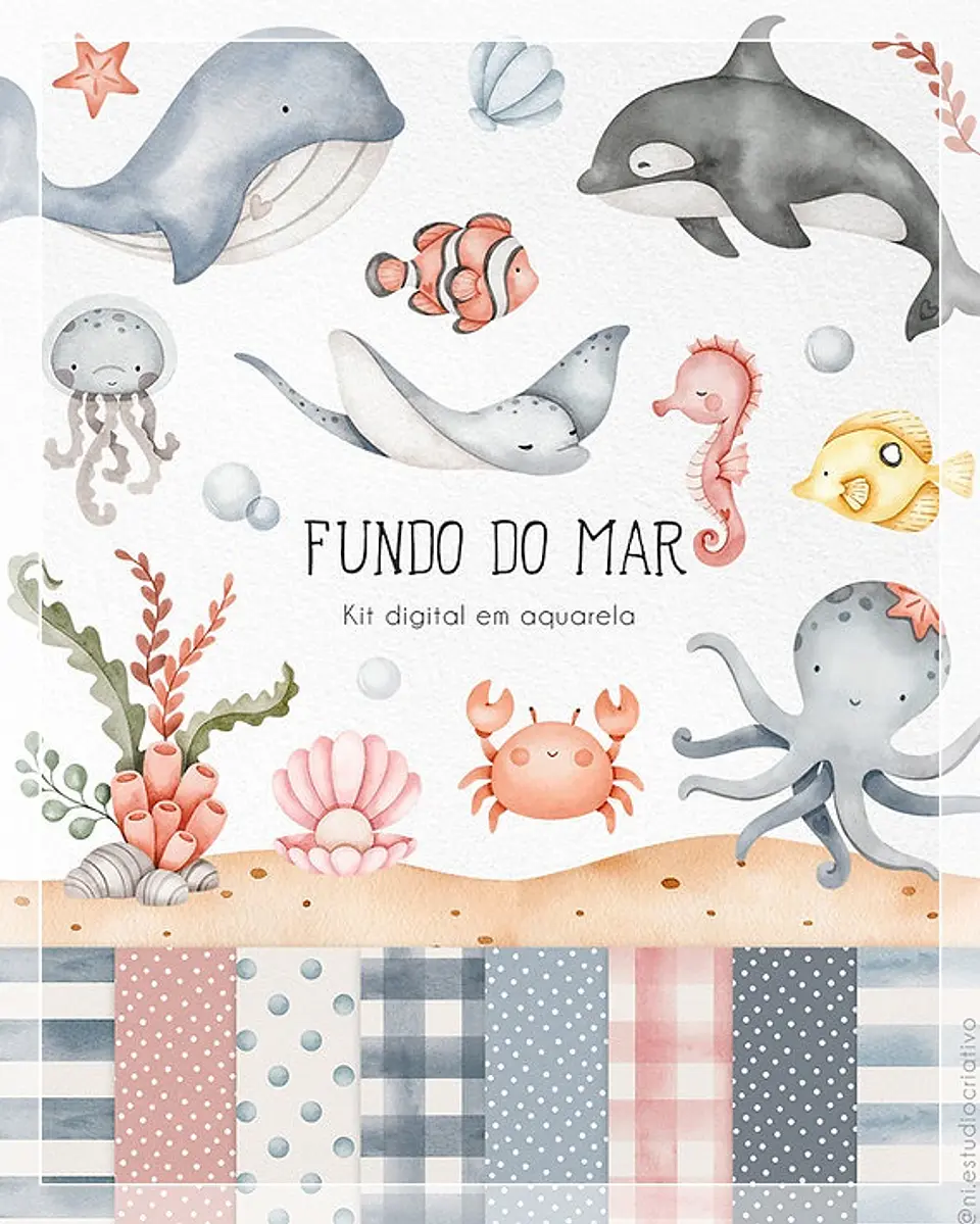 Kit Digital Fundo do Mar Ni E 92 1