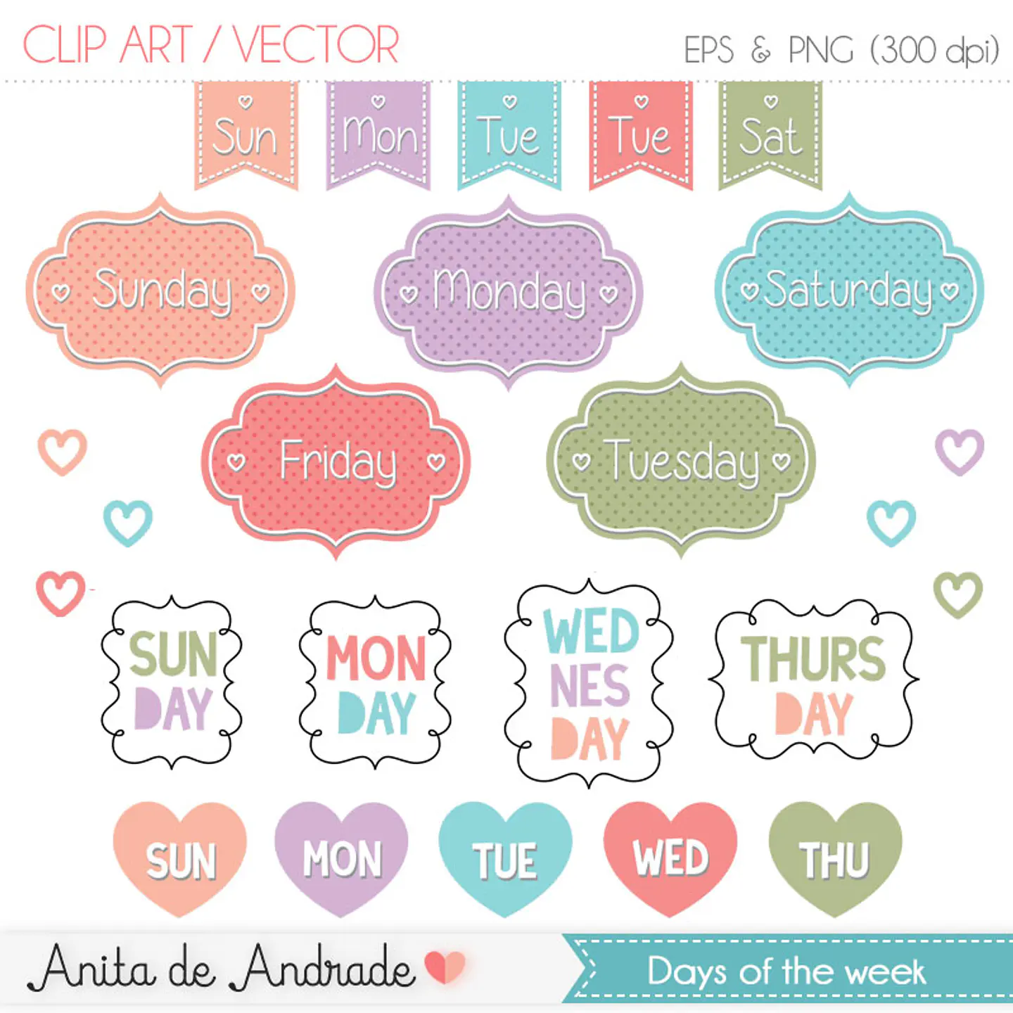 Kit Digital Days Of The Week 71 1