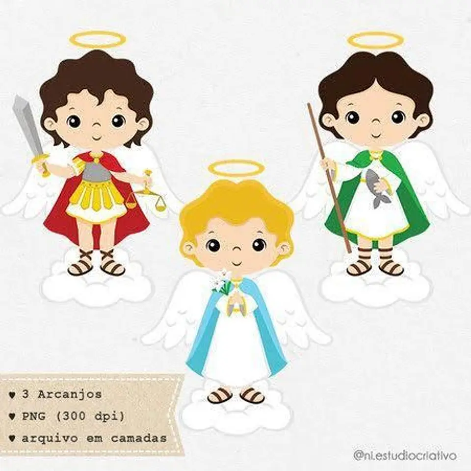 Kit Digital Combo Arcanjos 63 1