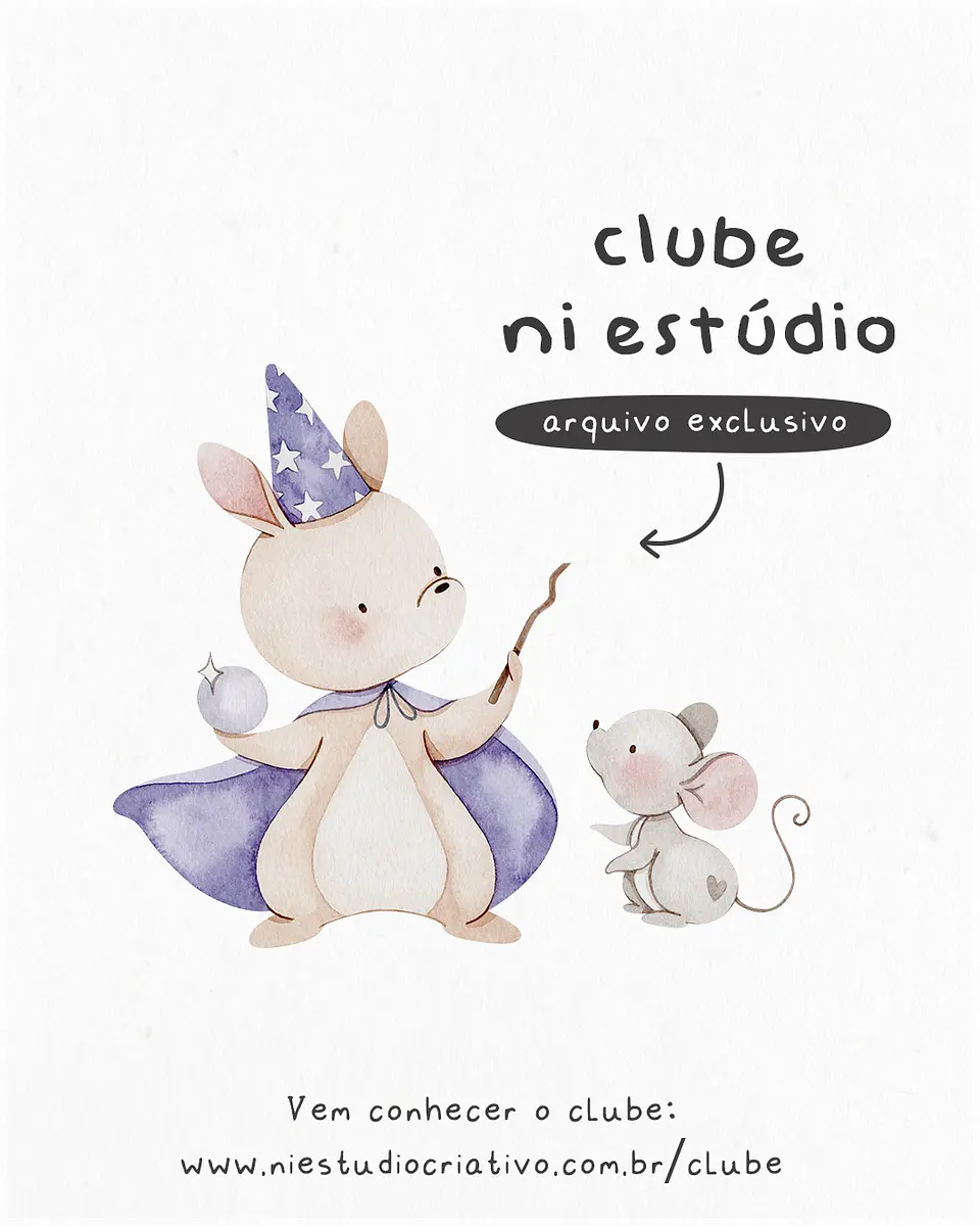 Kit Digital Coelhinho Mago 61 1