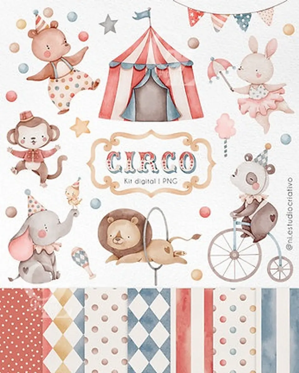 Kit Digital Circo Ni Estúdio 58 1