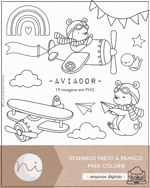 Kit Digital Aviador PeB 25