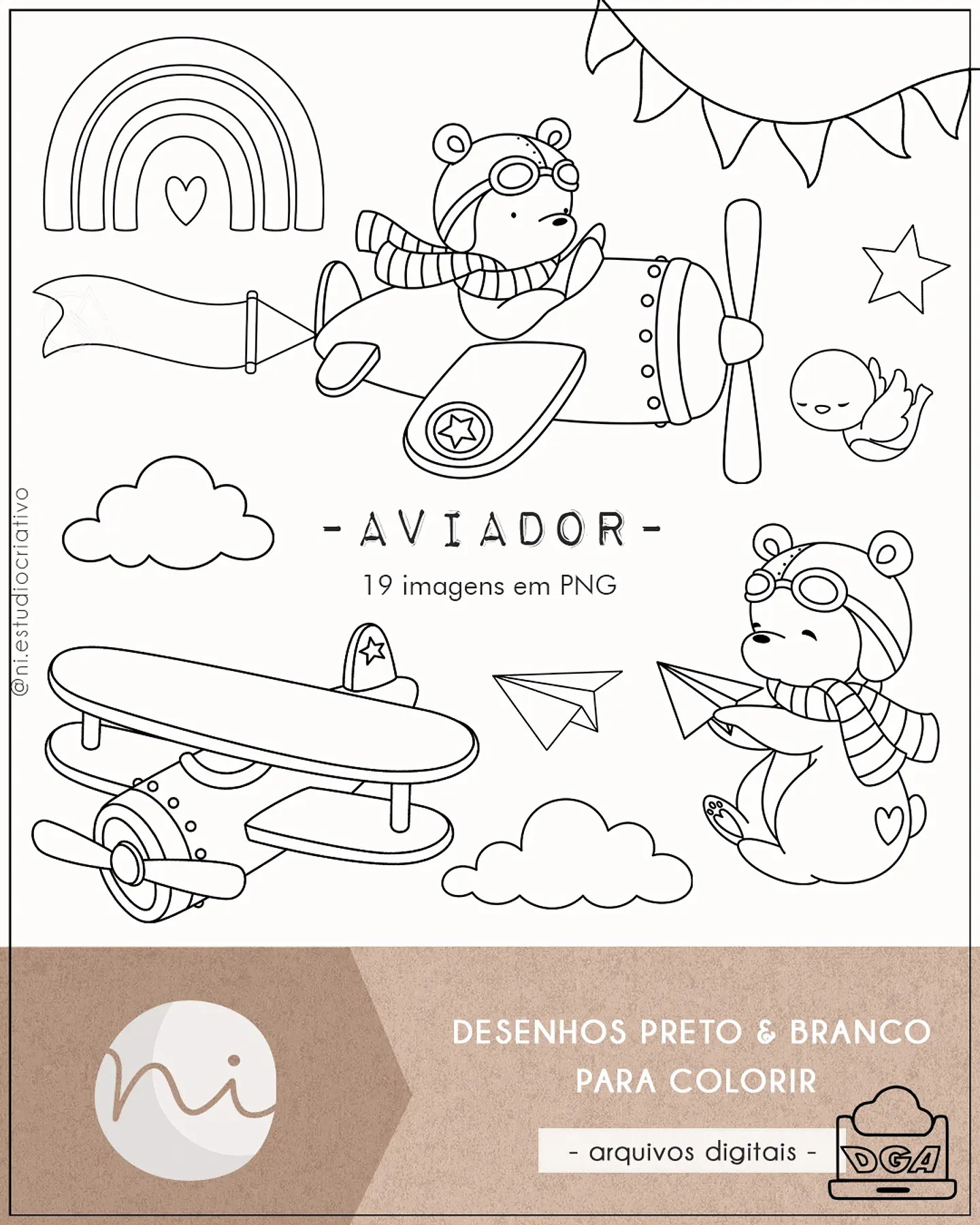 Kit Digital Aviador PeB 25 1