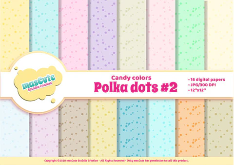 Kit Digital Papeis Poa 81