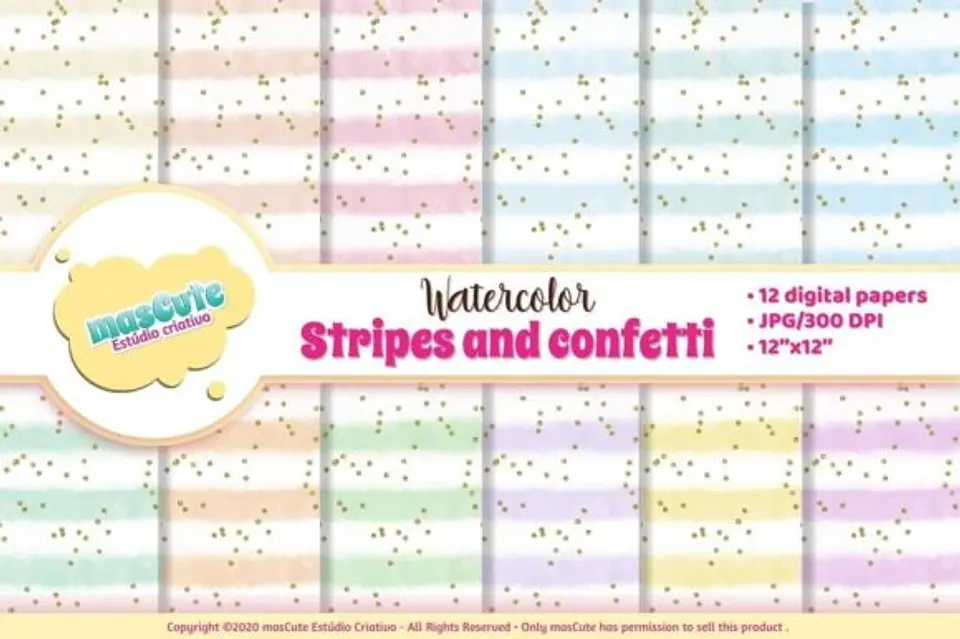 Kit Digital Papeis Litras e Confete 73 1