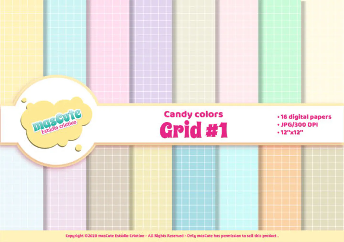 Kit Digital Papeis Grade 59 1