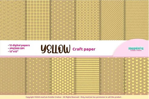 Kit Digital Papeis Craft 41