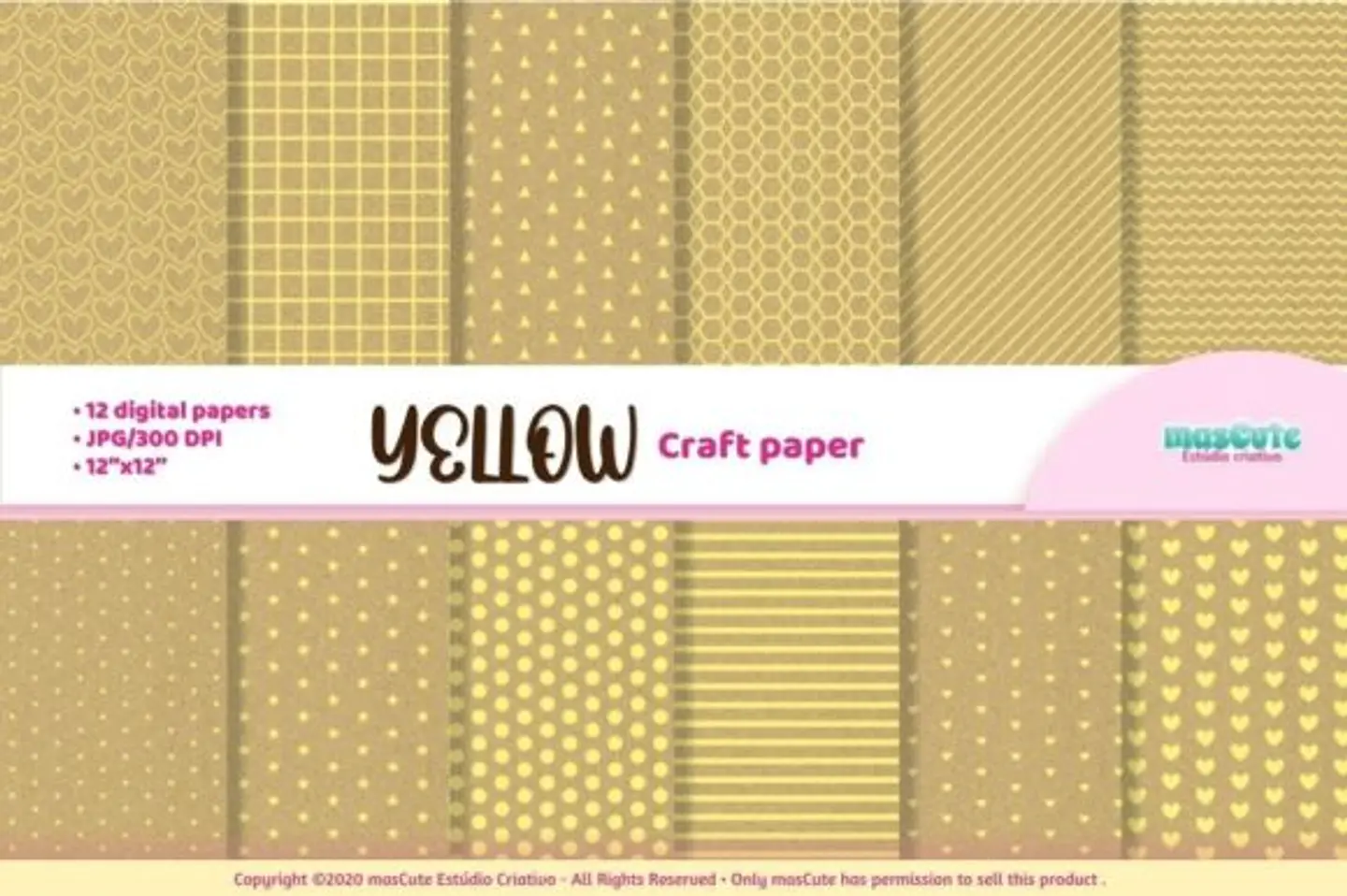 Kit Digital Papeis Craft 41 1
