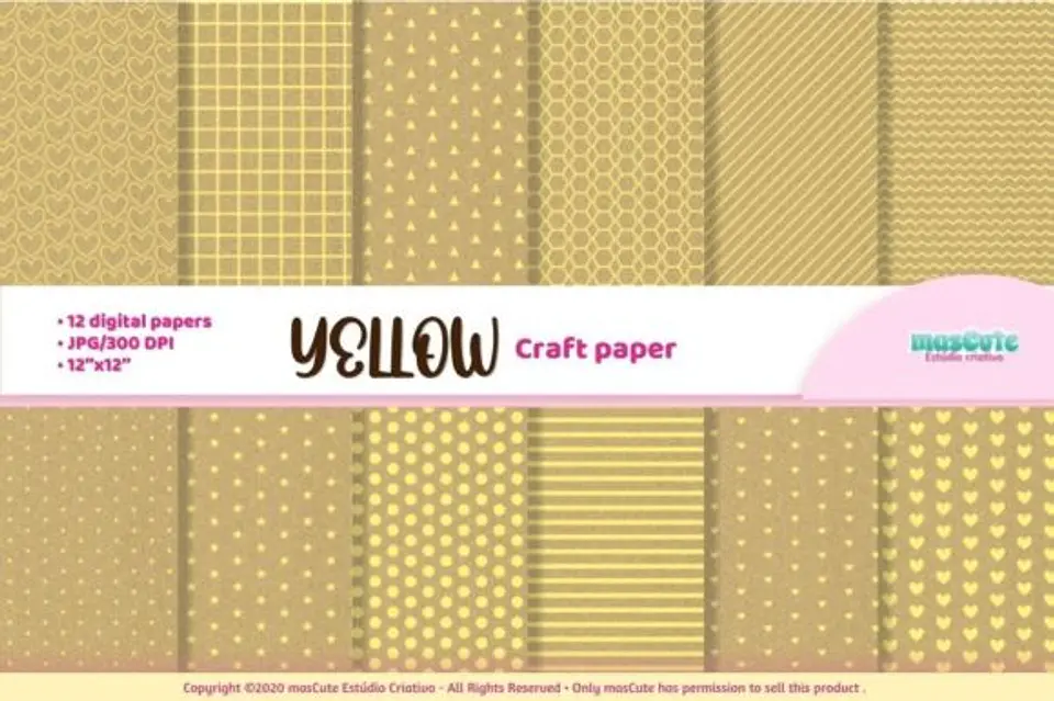 Kit Digital Papeis Craft 41 1