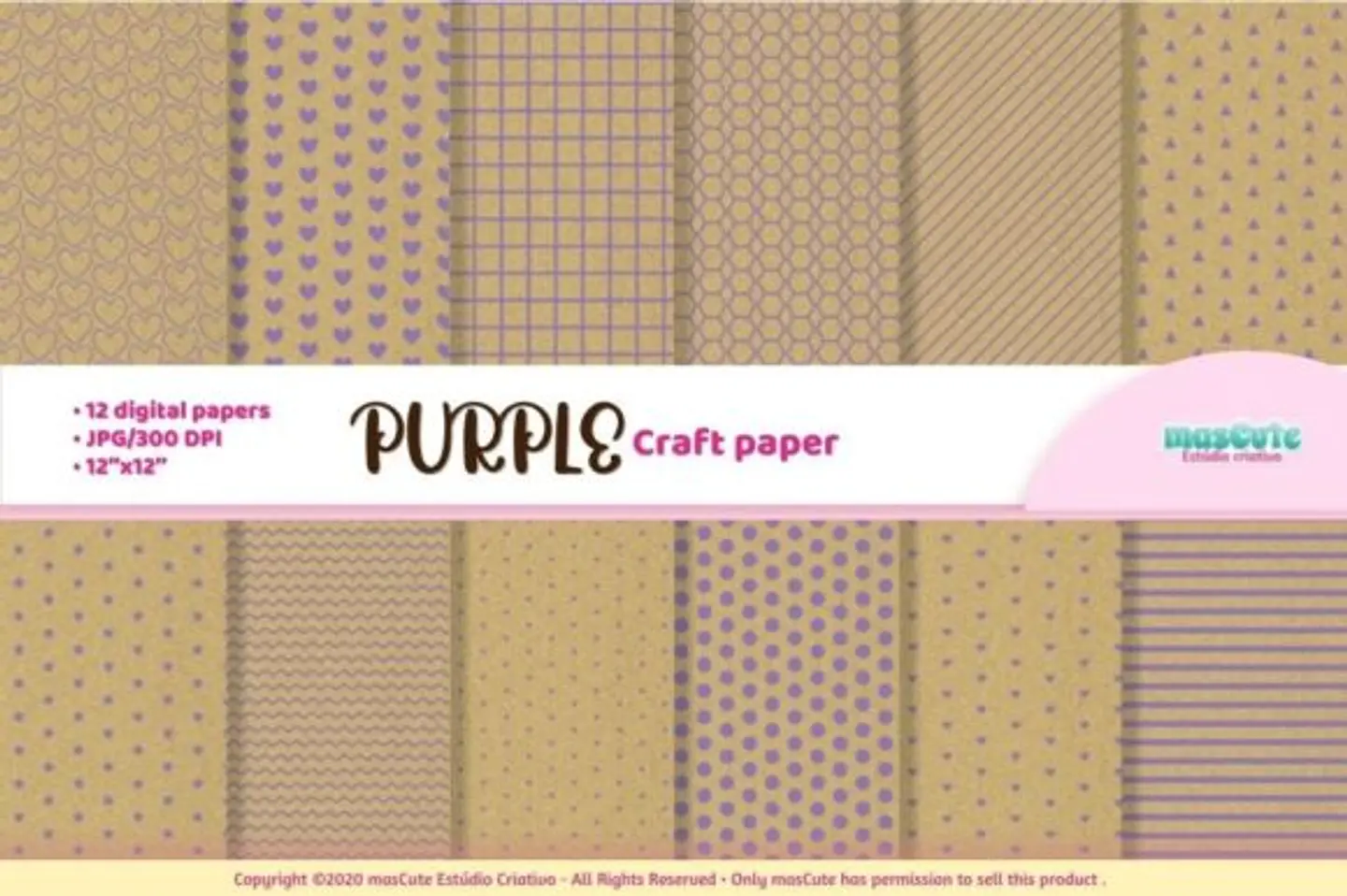 Kit Digital Papeis Craft 39 1