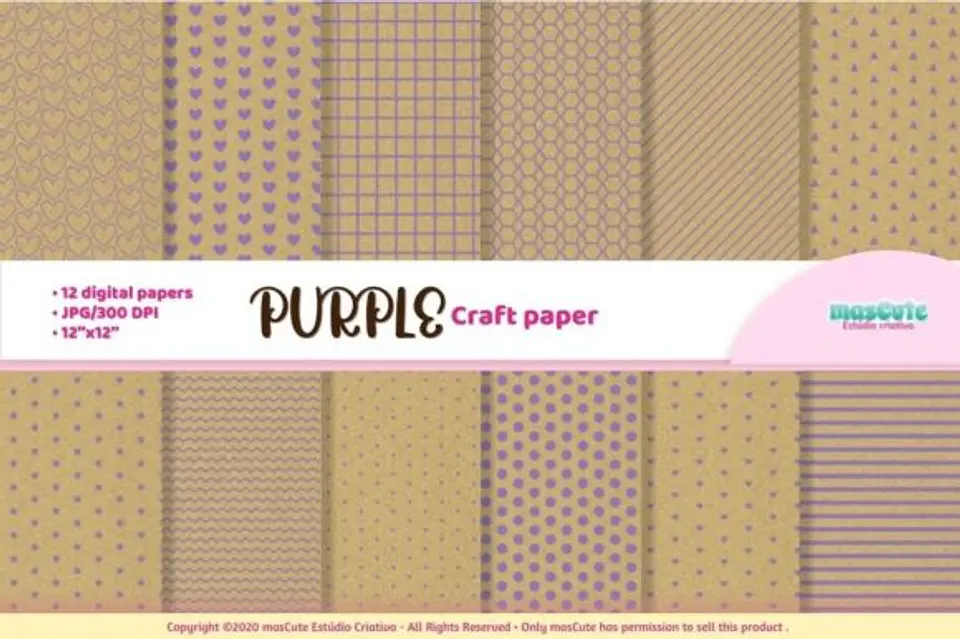 Kit Digital Papeis Craft 39 1