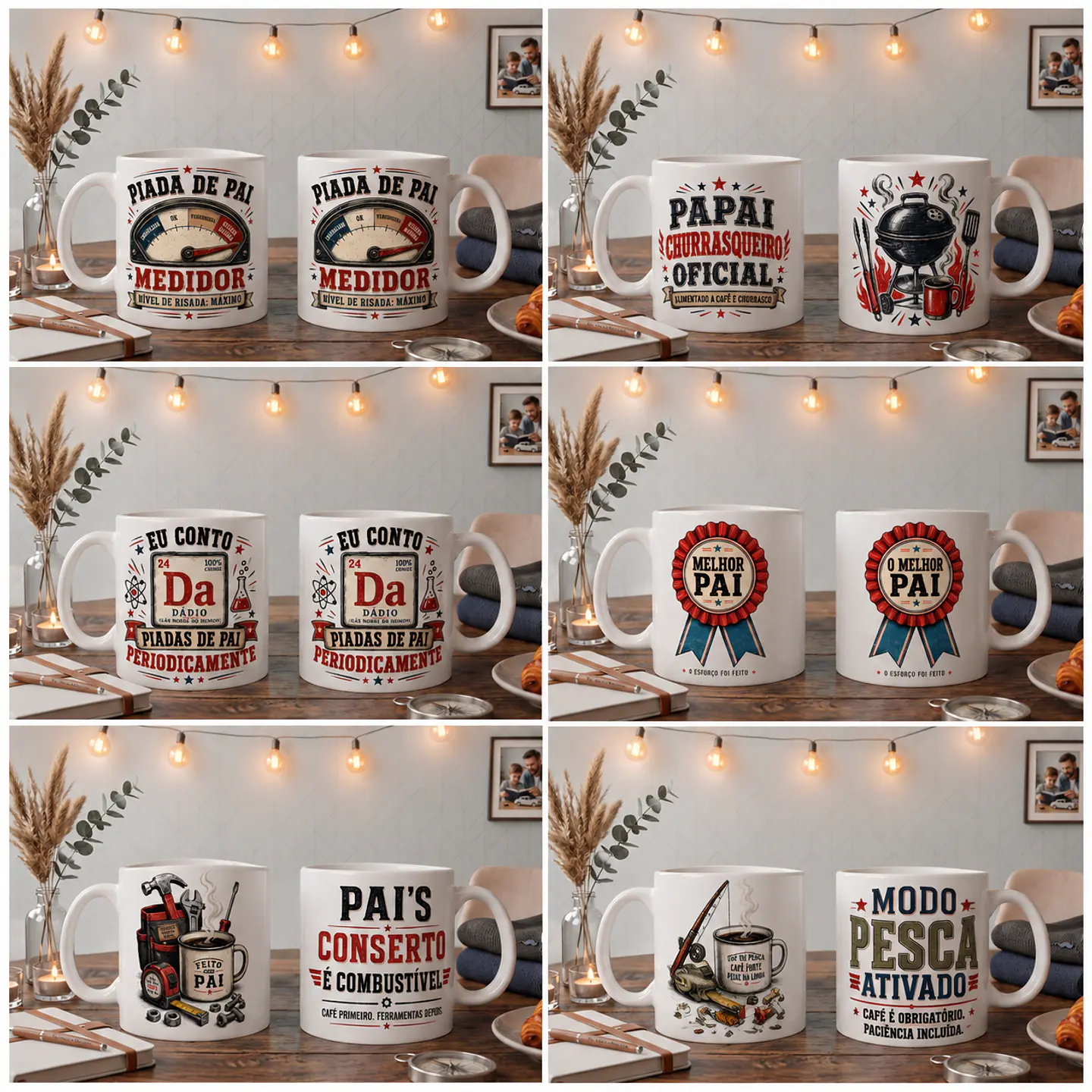 Sublimação - Caneca Dia dos Pais 3 (Exclusivo) 1