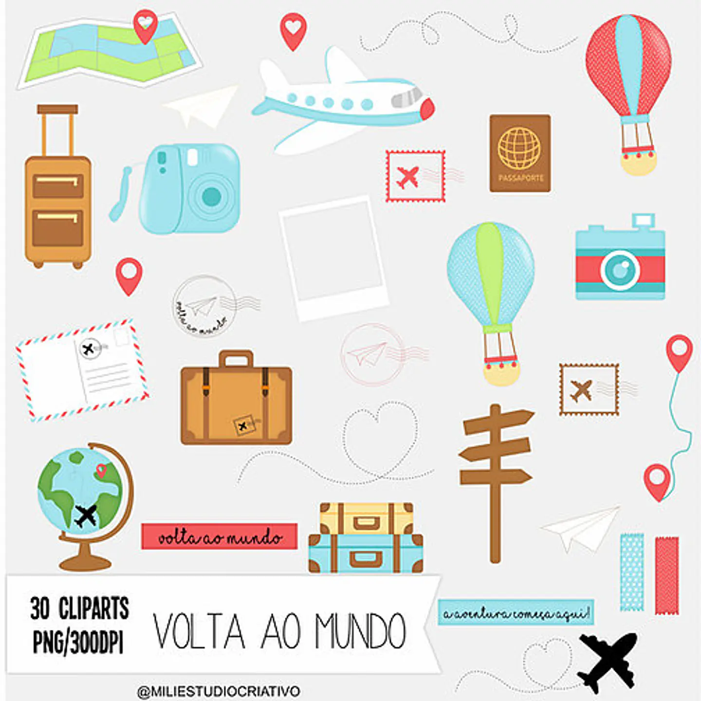 Kit Digital Volta ao Mundo 65 1