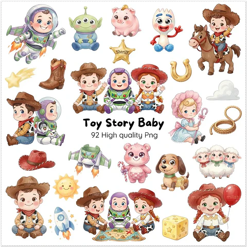 Kit Digital Toy Story Baby 61