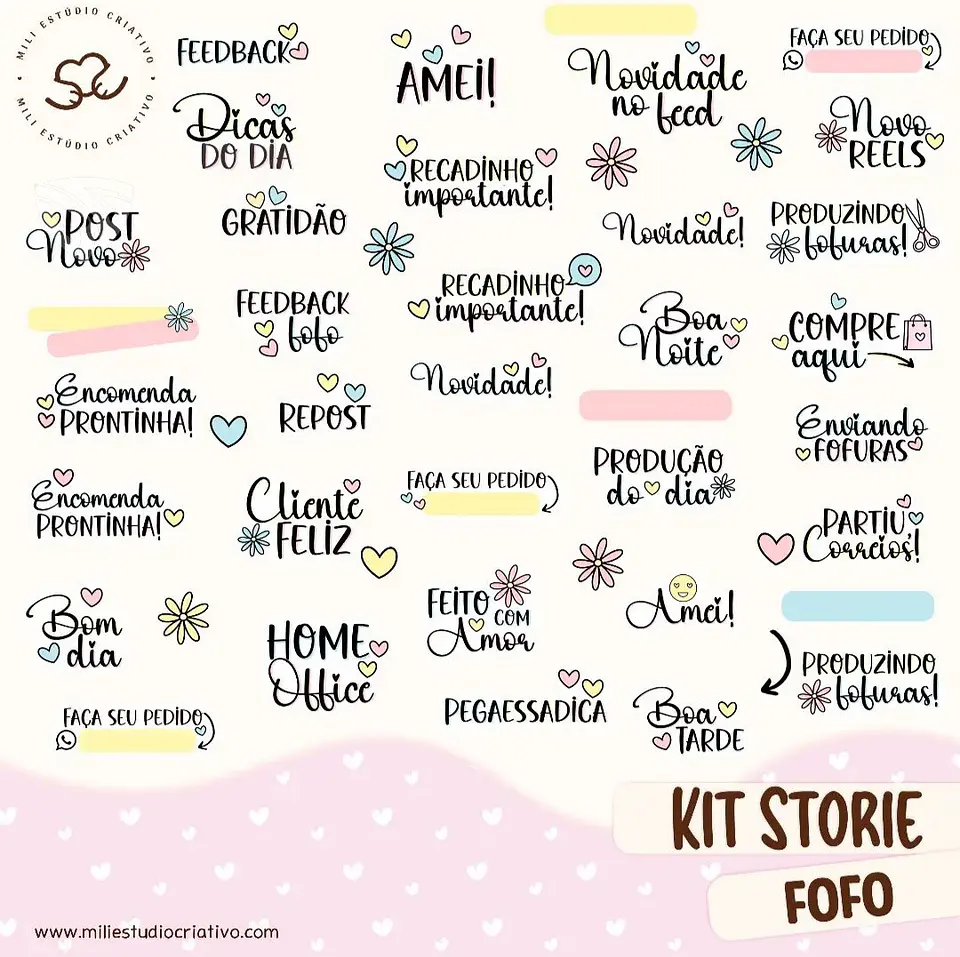 Kit Digital Storie Fofo 60 1