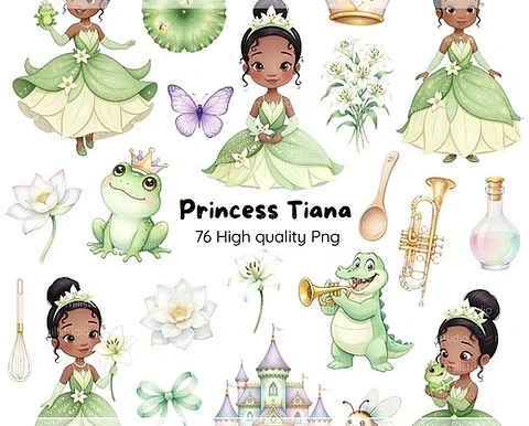 Kit Digital Princess Tiana 55