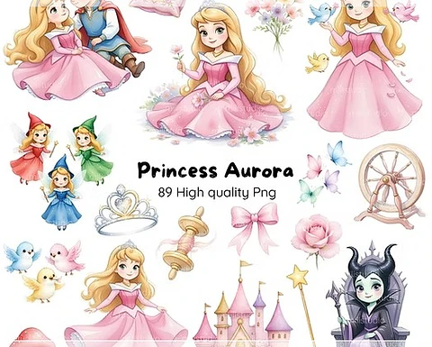 Kit Digital Princess Aurora 51