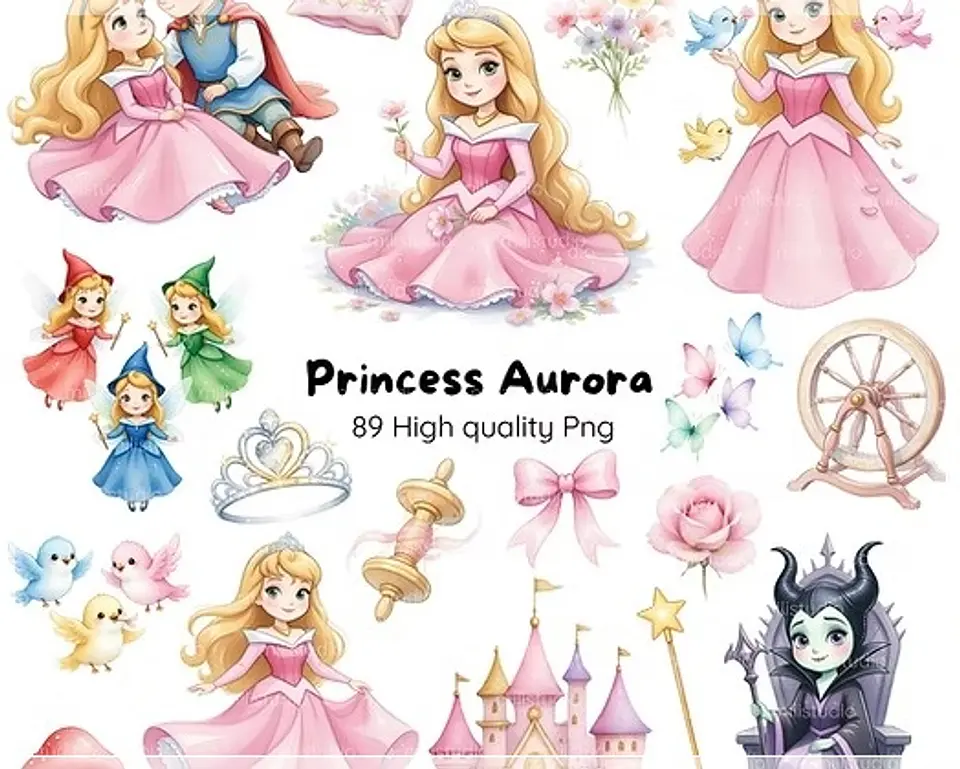 Kit Digital Princess Aurora 51 1