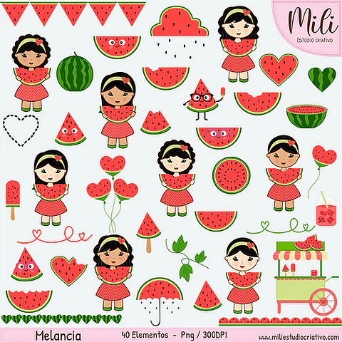Kit Digital Melancia 34