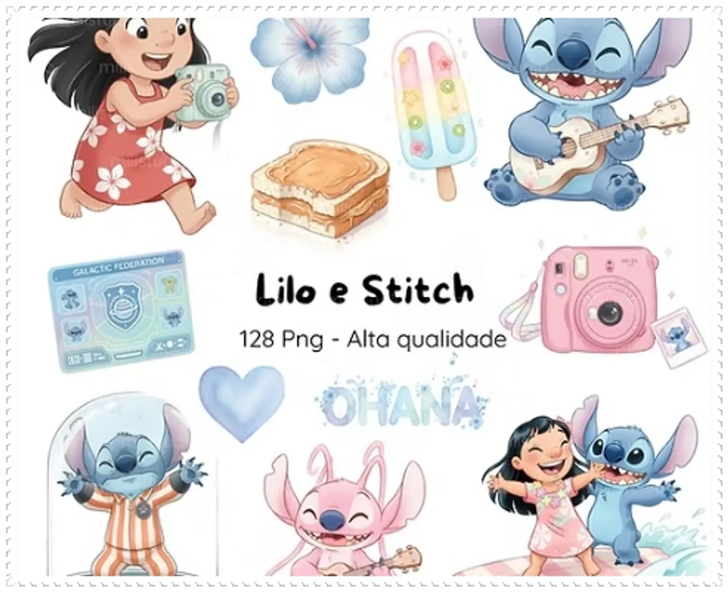 Kit Digital Lilo & Stitch 31 1