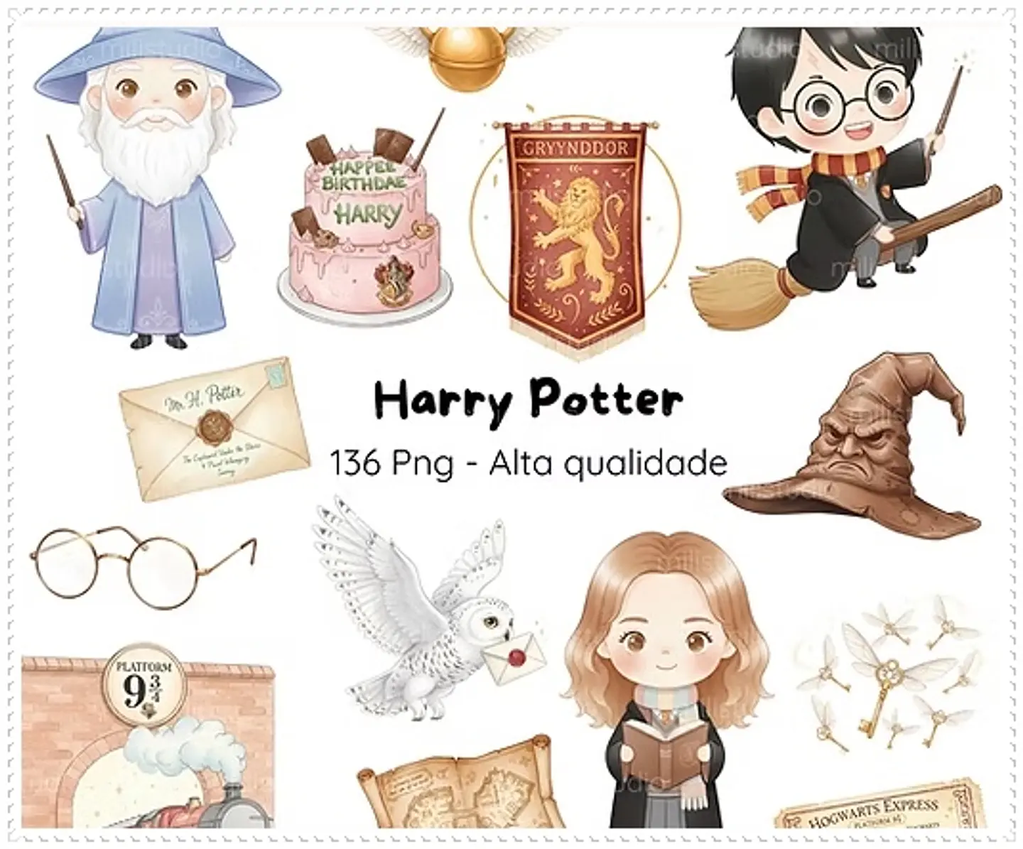 Kit Digital Harry Potter 27 1